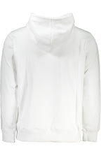 Calvin Klein Heren Wit Sweatshirt met Capuchon - Zonder Rits | 100% Organic Cotton