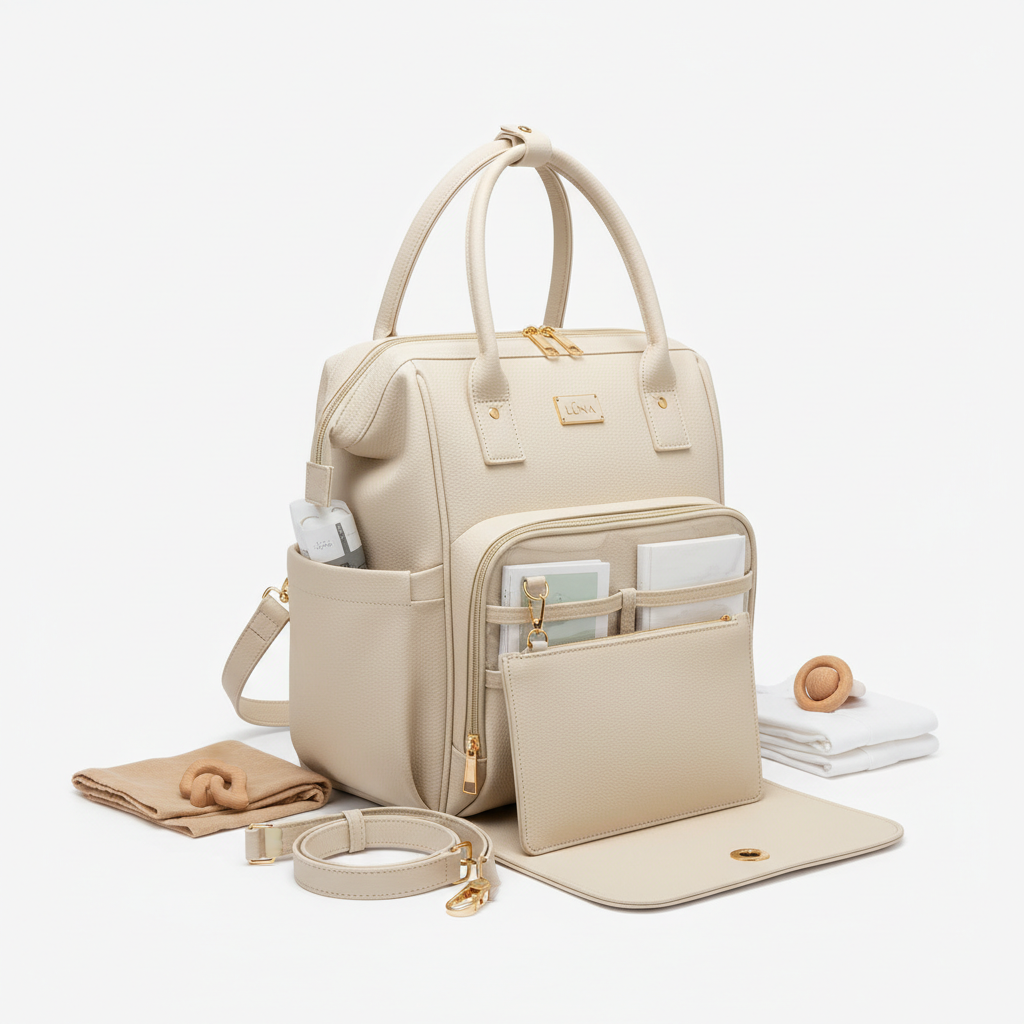 Bambino All-in-One Luiertas - stijlvol en praktisch