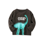 Baby Longsleeve Shirt met Dinosaurus Print - Herfst Collectie